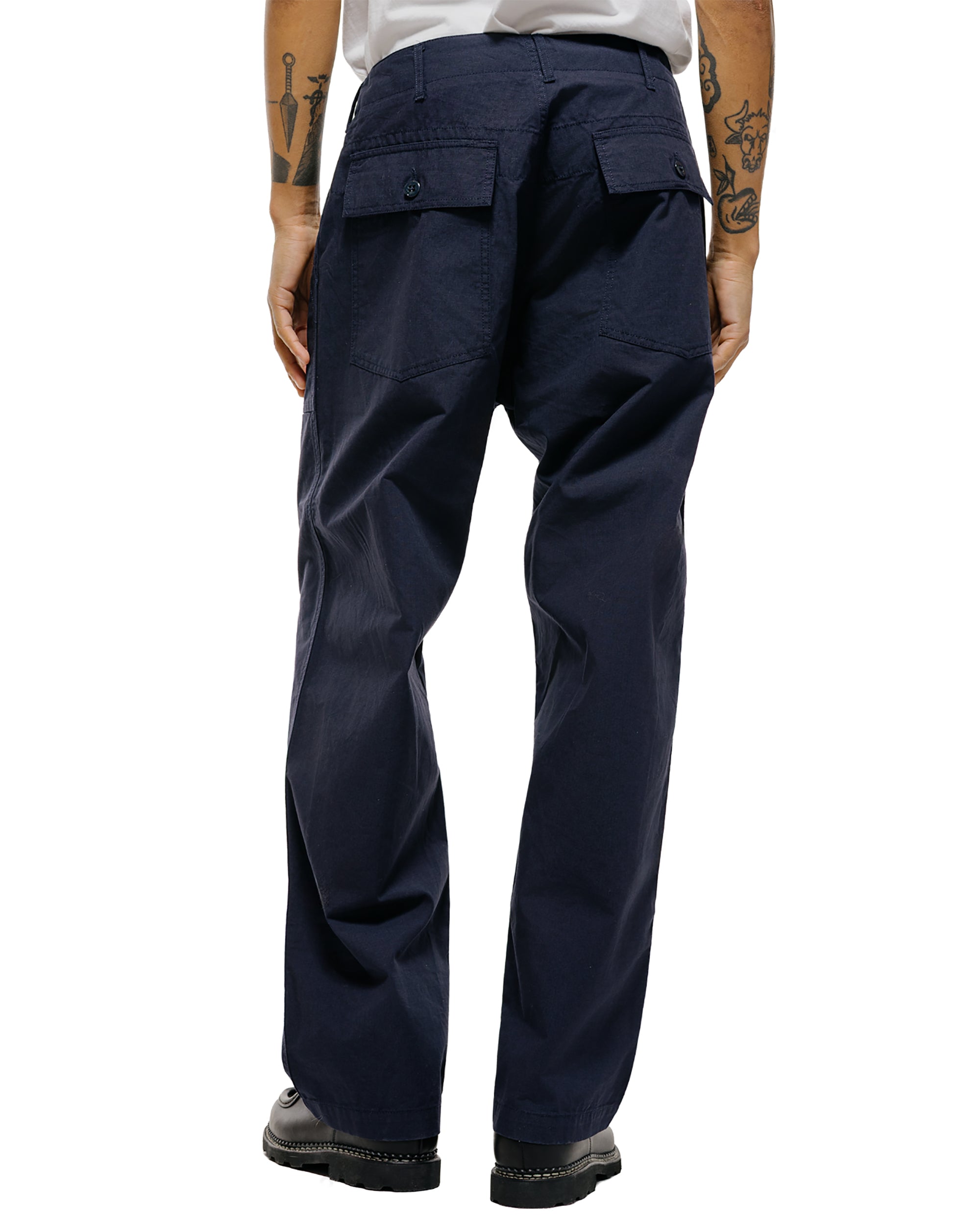 Engineered Garments Fatigue Pant Dark Navy Cotton Ripstop