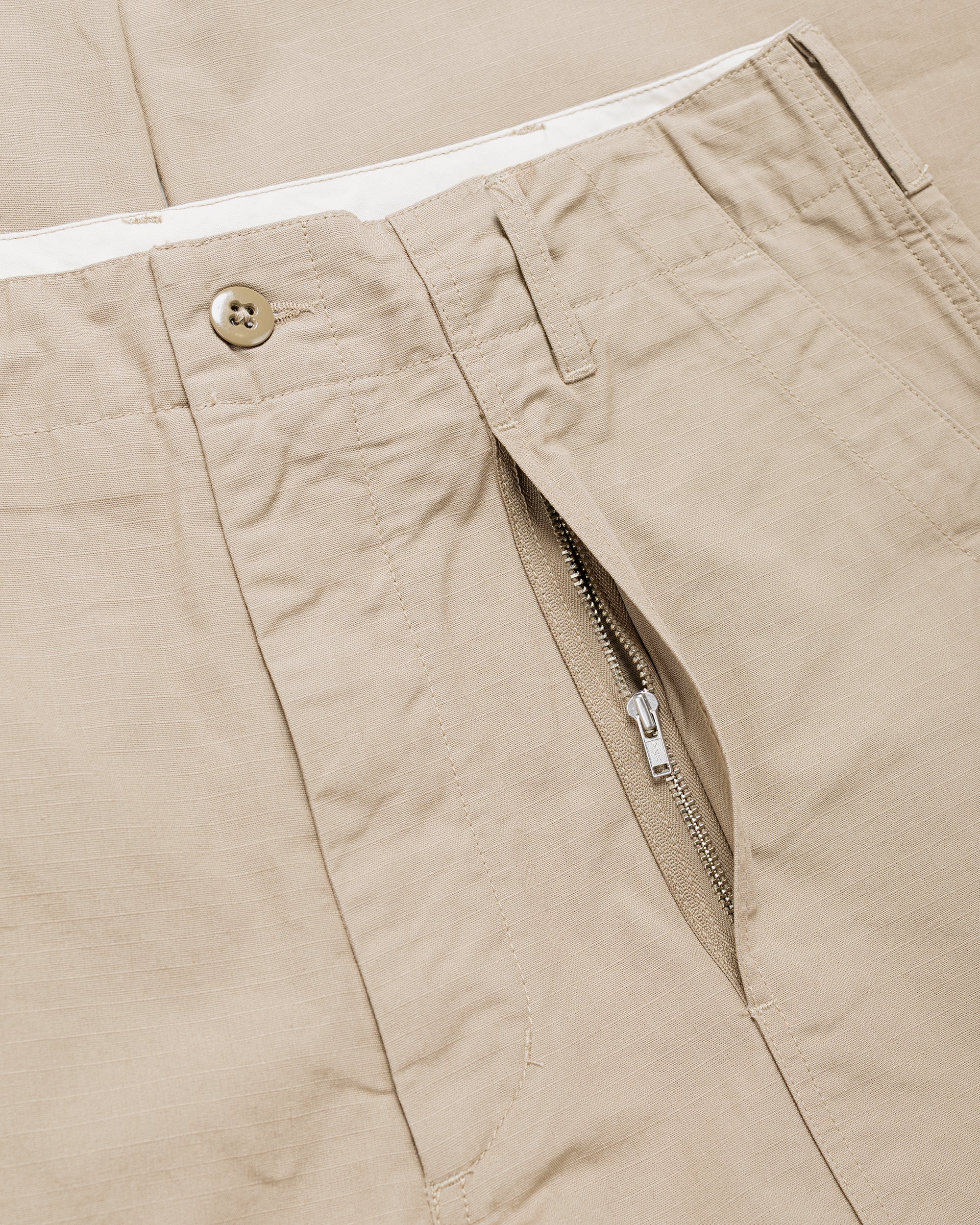 Engineered Garments ファティーグ パンツ カーキ コットン リップストップ
