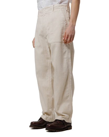 Engineered Garments Fatigue Pant Natural CL Java Cloth