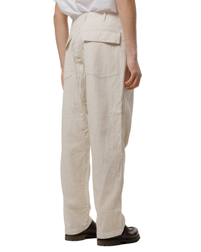 Engineered Garments Fatigue Pant Natural CL Java Cloth