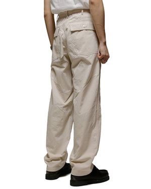 Engineered Garments Fatigue Pant Natural Chino Twill model back