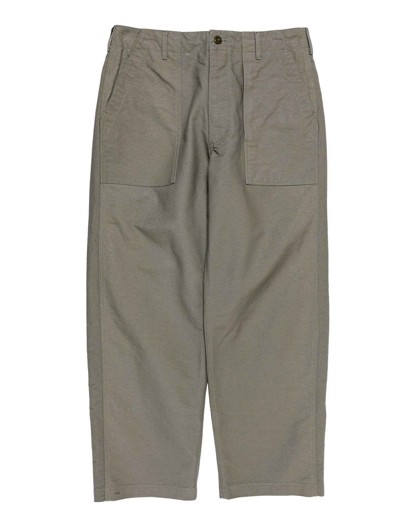 lost & found Engineered Garments Engineered Garments Fatigue Pant Olive Cotton Double Cloth