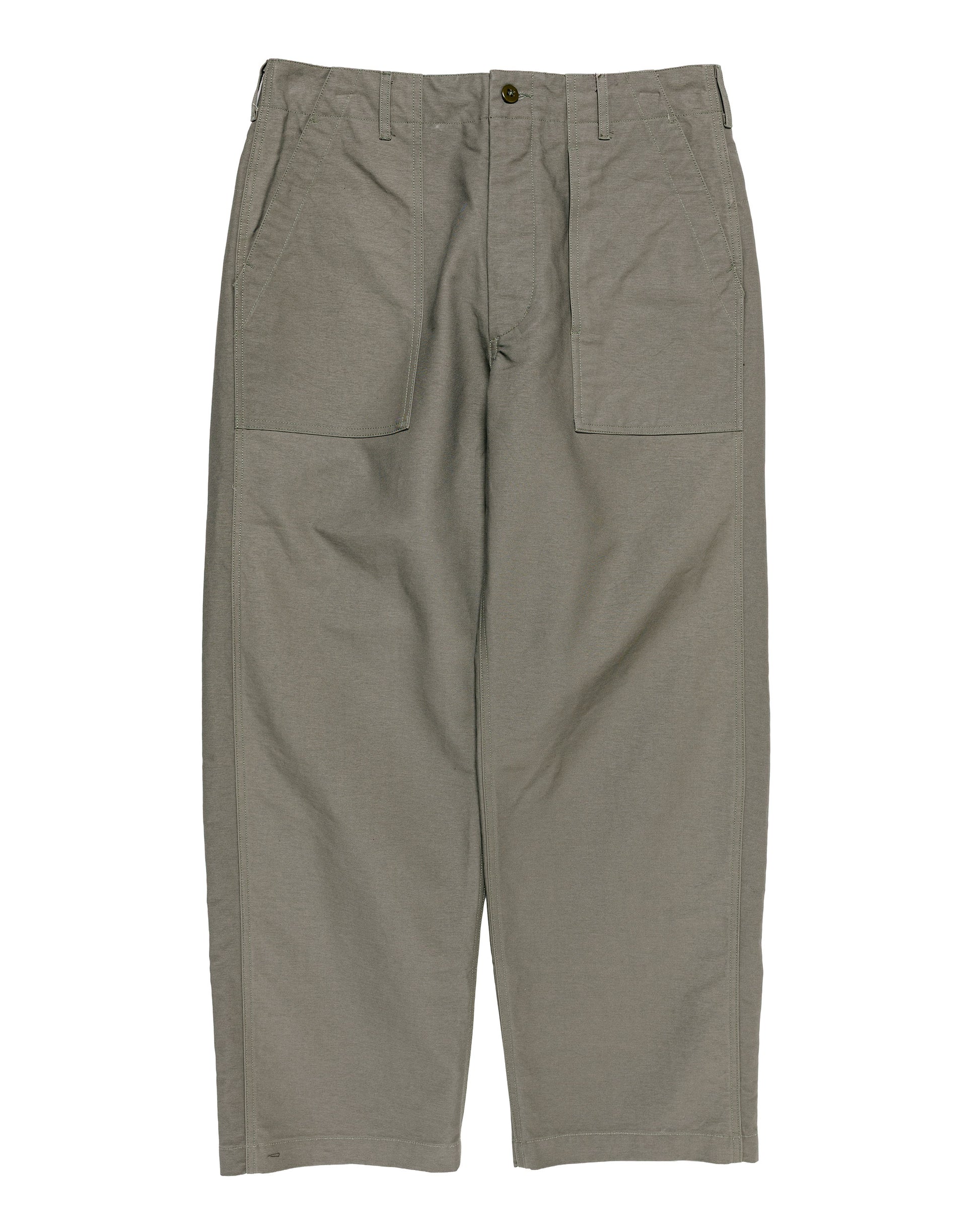 lost & found Engineered Garments Engineered Garments Fatigue Pant Olive Cotton Double Cloth