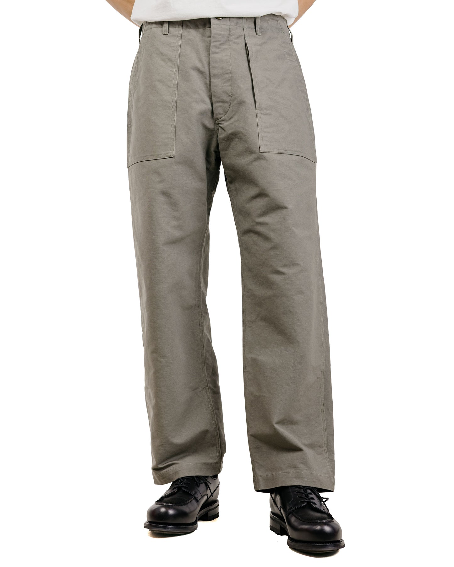 lost & found Engineered Garments Engineered Garments Fatigue Pant Olive Cotton Double Cloth