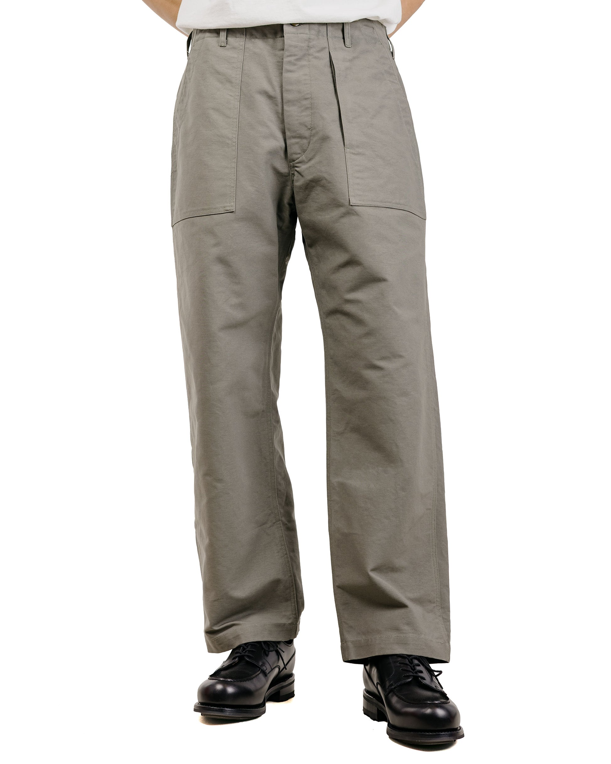 lost & found Engineered Garments Engineered Garments Fatigue Pant Olive Cotton Double Cloth