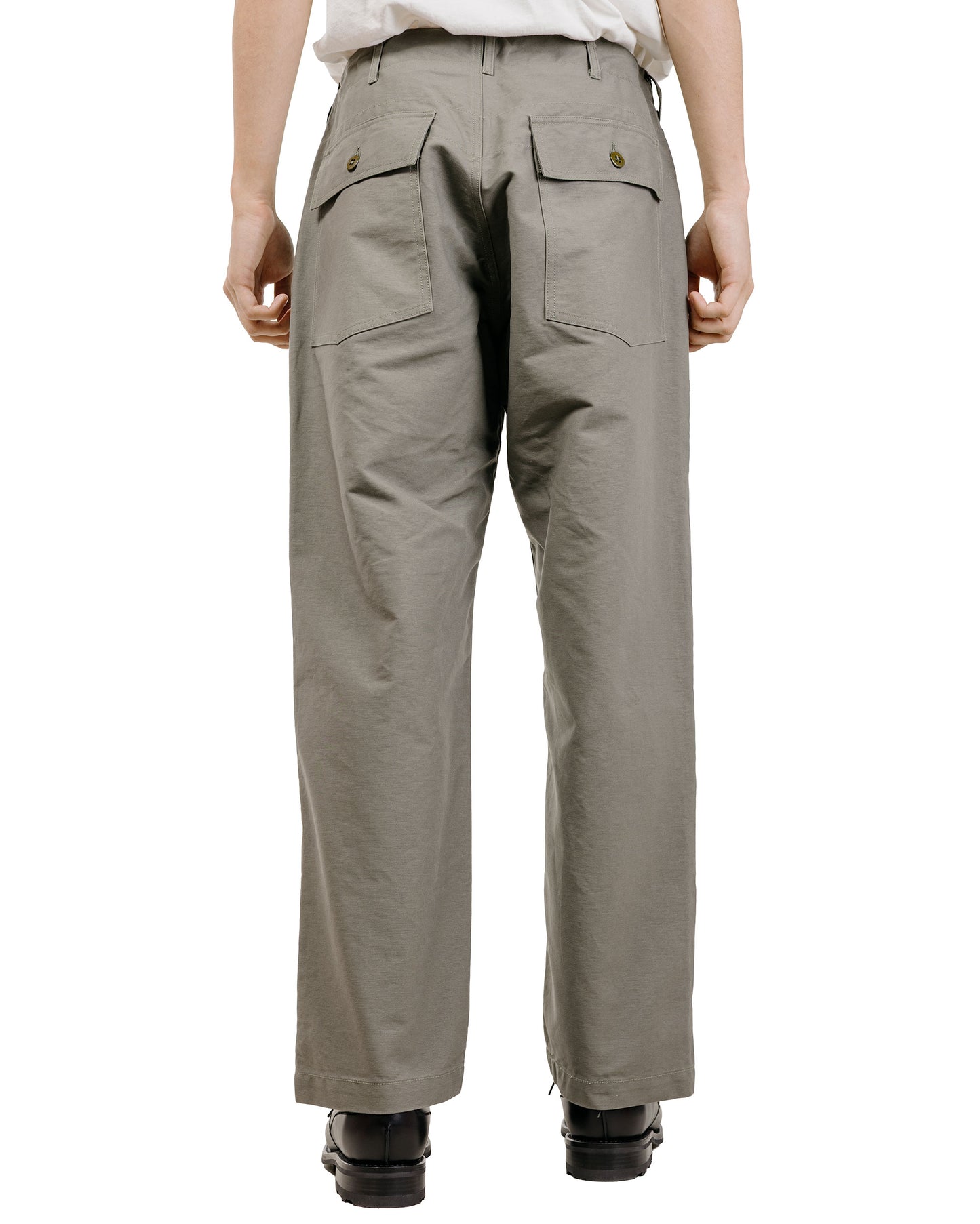 lost & found Engineered Garments Engineered Garments Fatigue Pant Olive Cotton Double Cloth