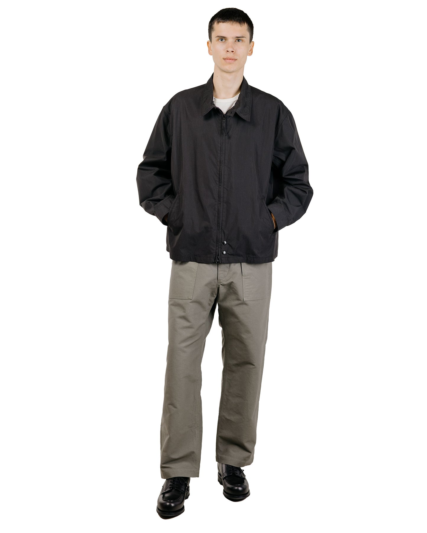 lost & found Engineered Garments Engineered Garments Fatigue Pant Olive Cotton Double Cloth