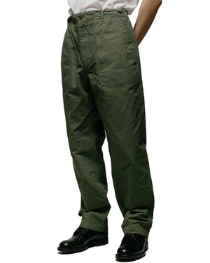 Engineered Garments Fatigue Pant Olive Cotton Ripstop model front