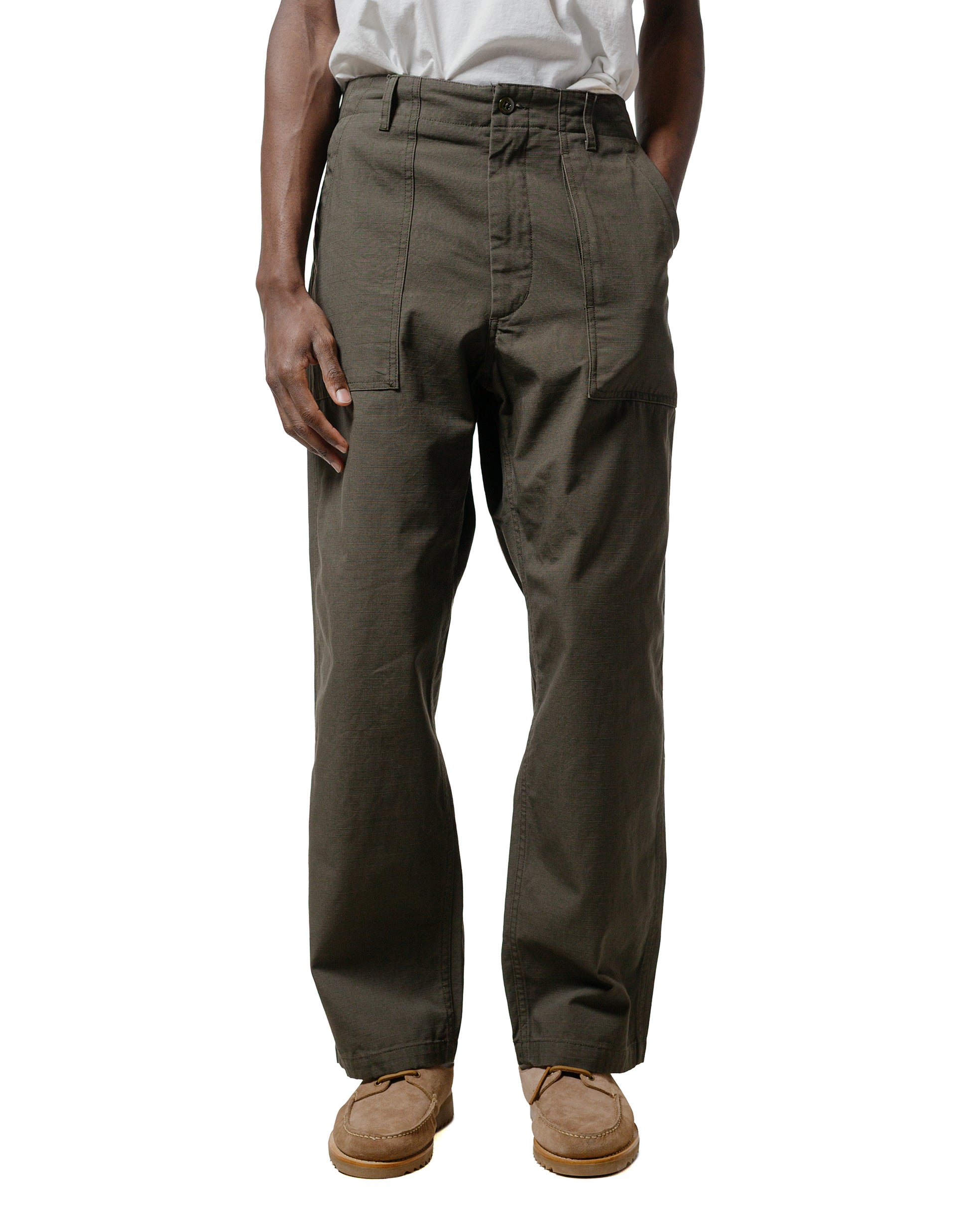 Engineered Garments Fatigue Pant Olive Heavyweight Cotton Ripstop