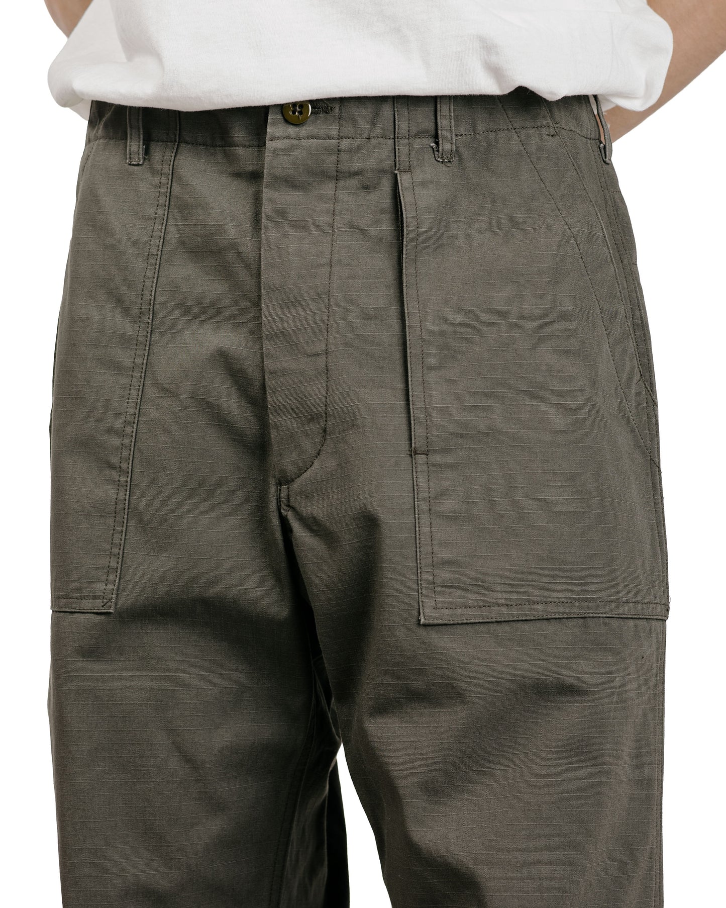 lost & found Engineered Garments Engineered Garments Fatigue Pant Olive Heavyweight Cotton Ripstop
