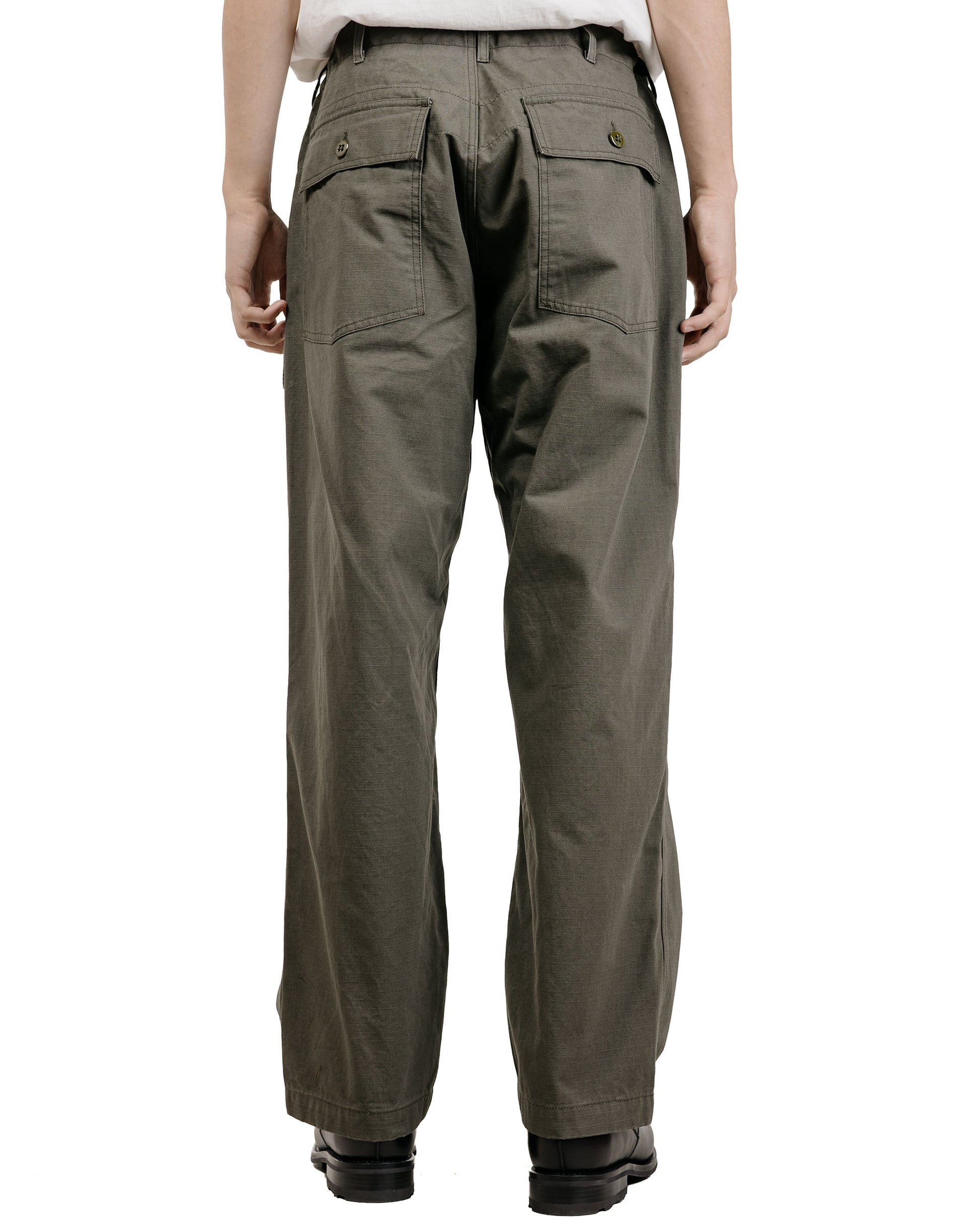 lost & found Engineered Garments Engineered Garments Fatigue Pant Olive Heavyweight Cotton Ripstop