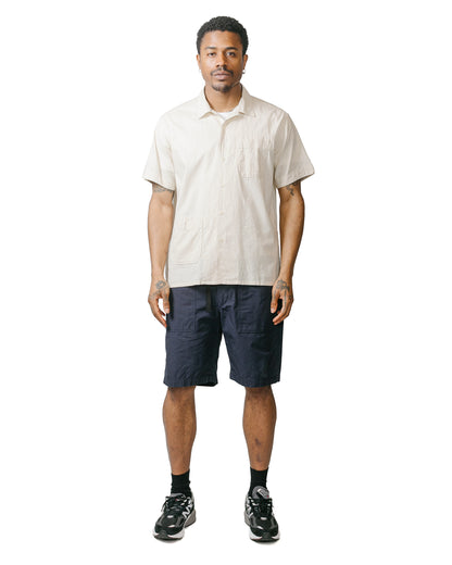 Engineered Garments Fatigue Short Dark Navy Cotton Ripstop model full