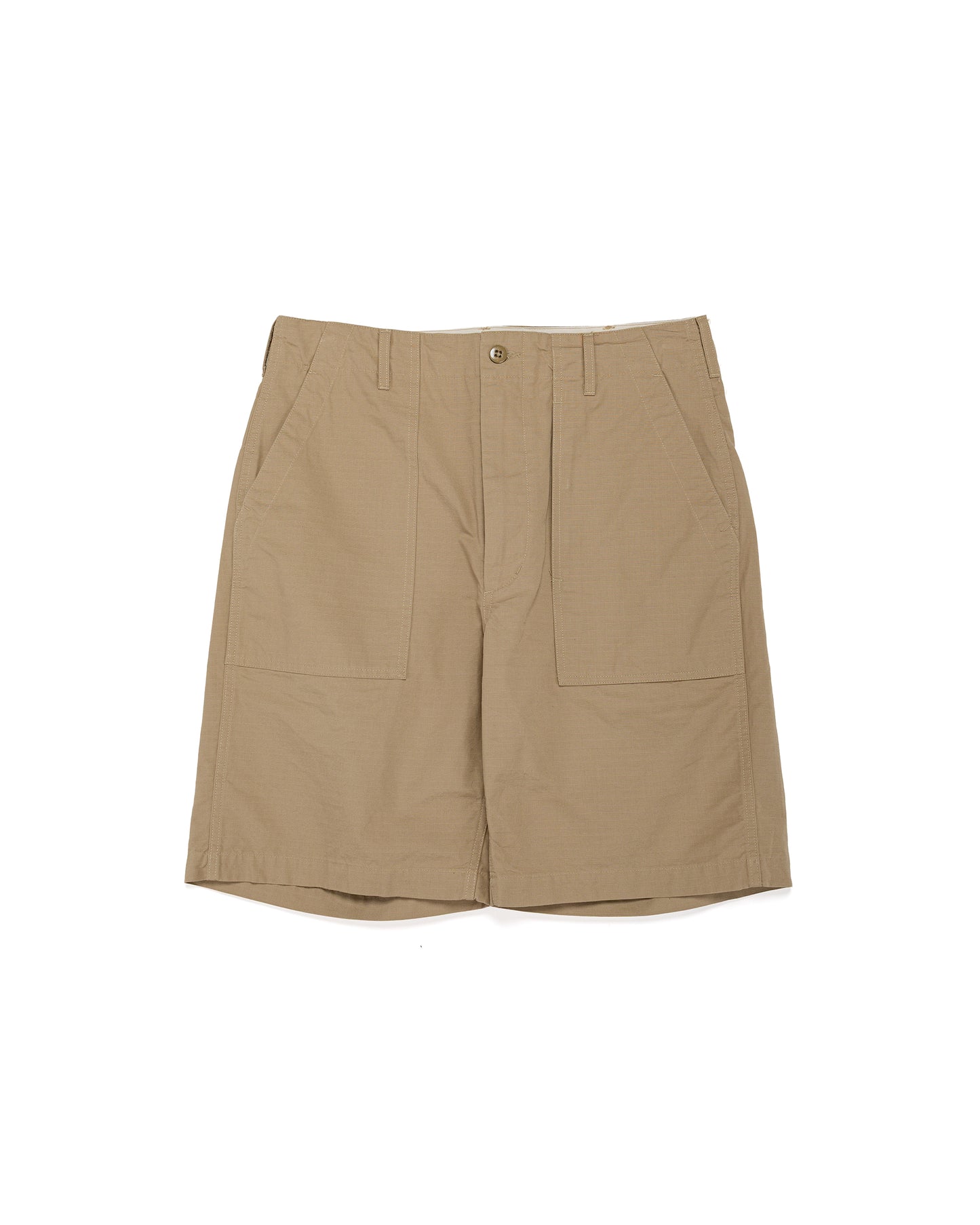 Engineered Garments Fatigue Short Khaki Cotton Ripstop