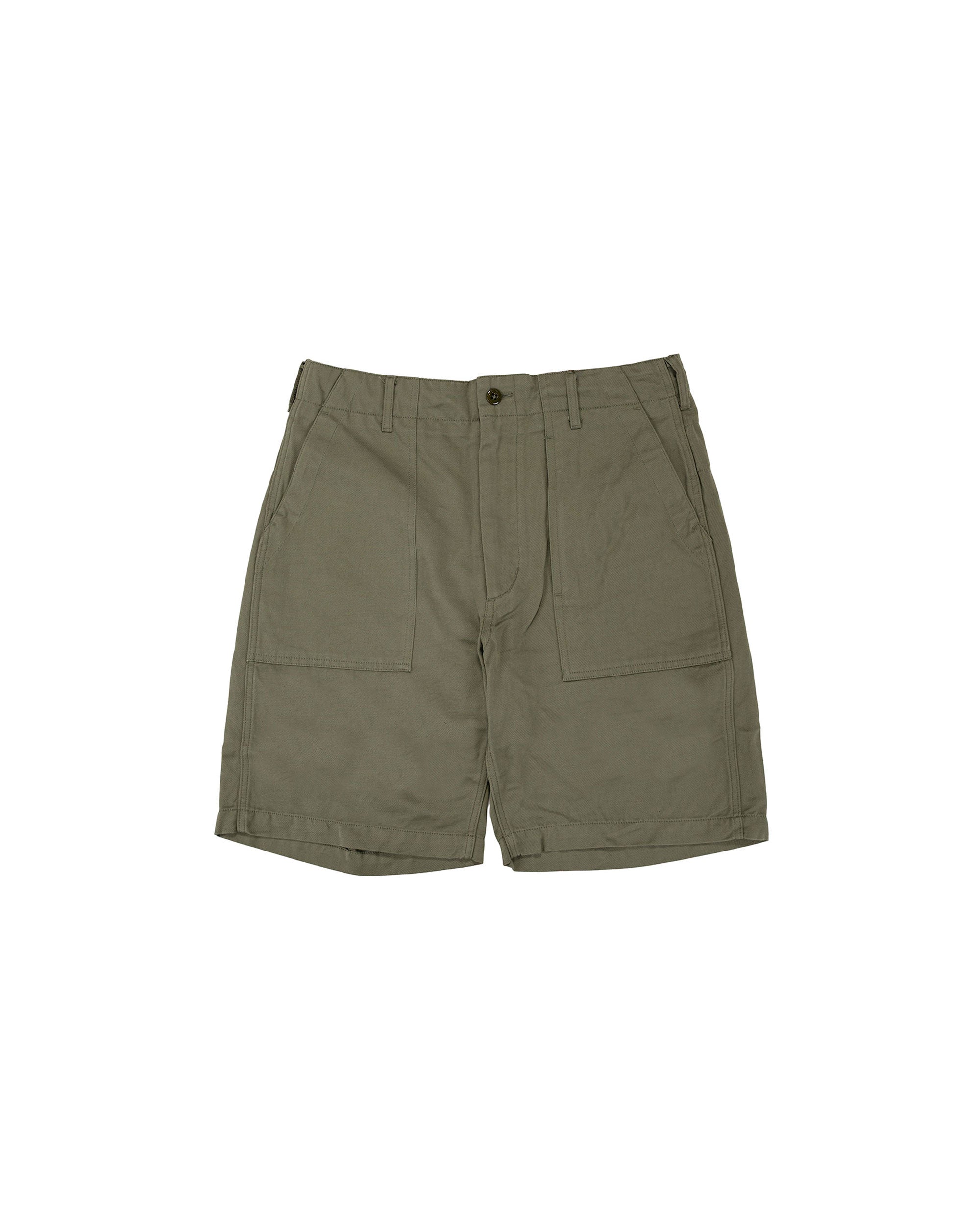 Engineered Garments Fatigue Short Olive CL Heavy Twill