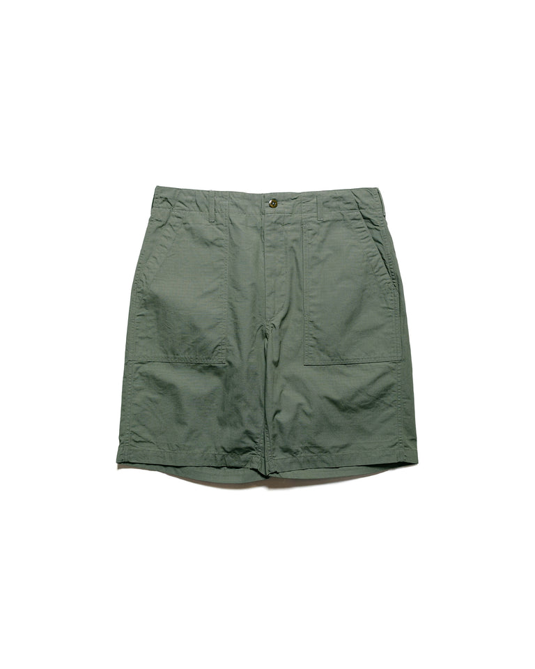 Engineered Garments Fatigue Short Olive Cotton Ripstop