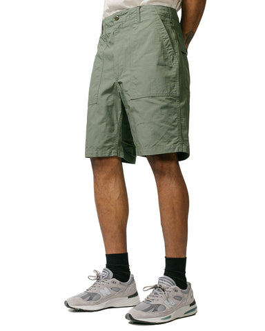 Engineered Garments Fatigue Short Olive Cotton Ripstop