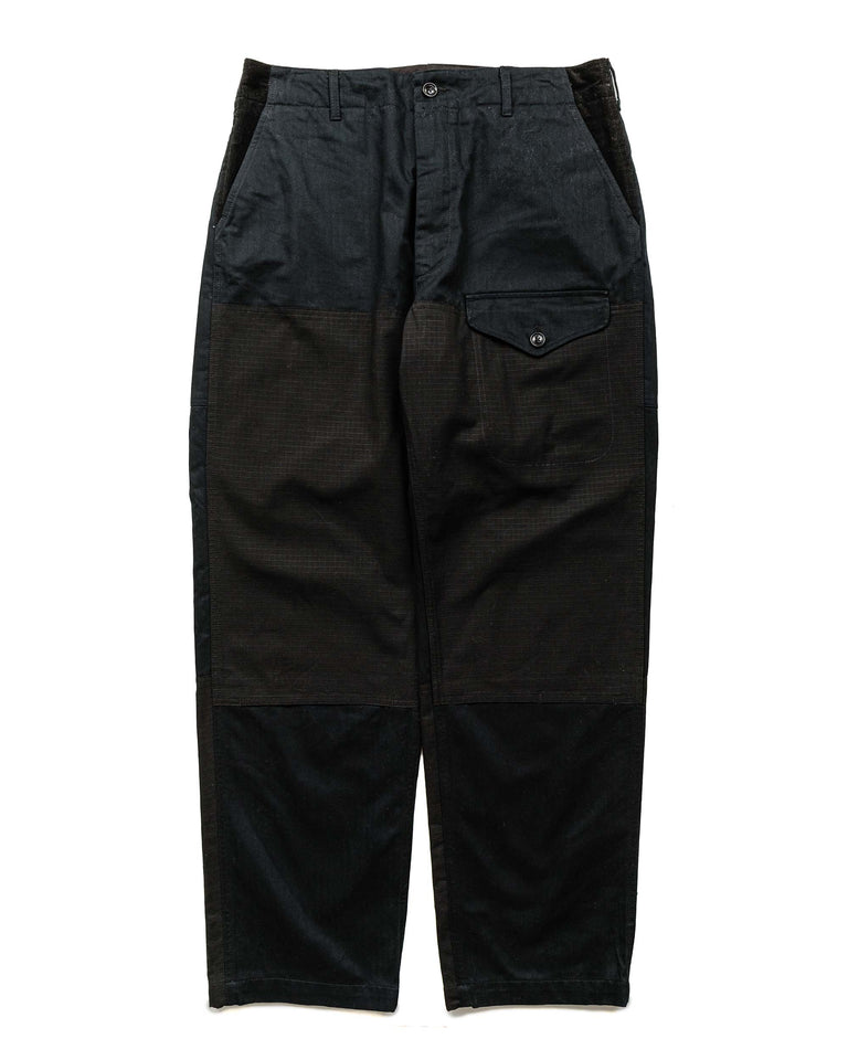 Engineered Garments Field Pant Black Cotton Herringbone Twill