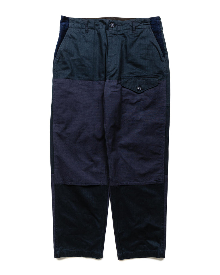 Engineered Garments Field Pant Dark Navy Cotton Herringbone Twill