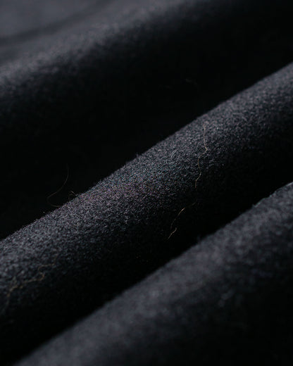 Engineered Garments Fireman Jacket Black 24oz Wool Melton