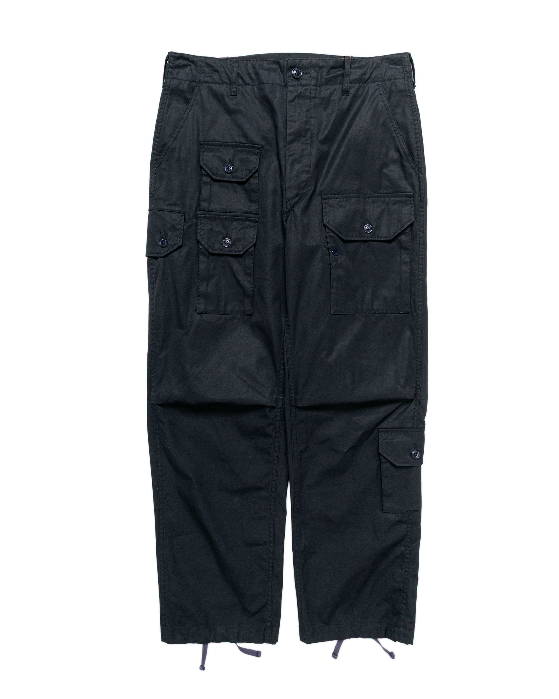 Engineered Garments Flight Pant Dark Navy Cotton Ventile Twill