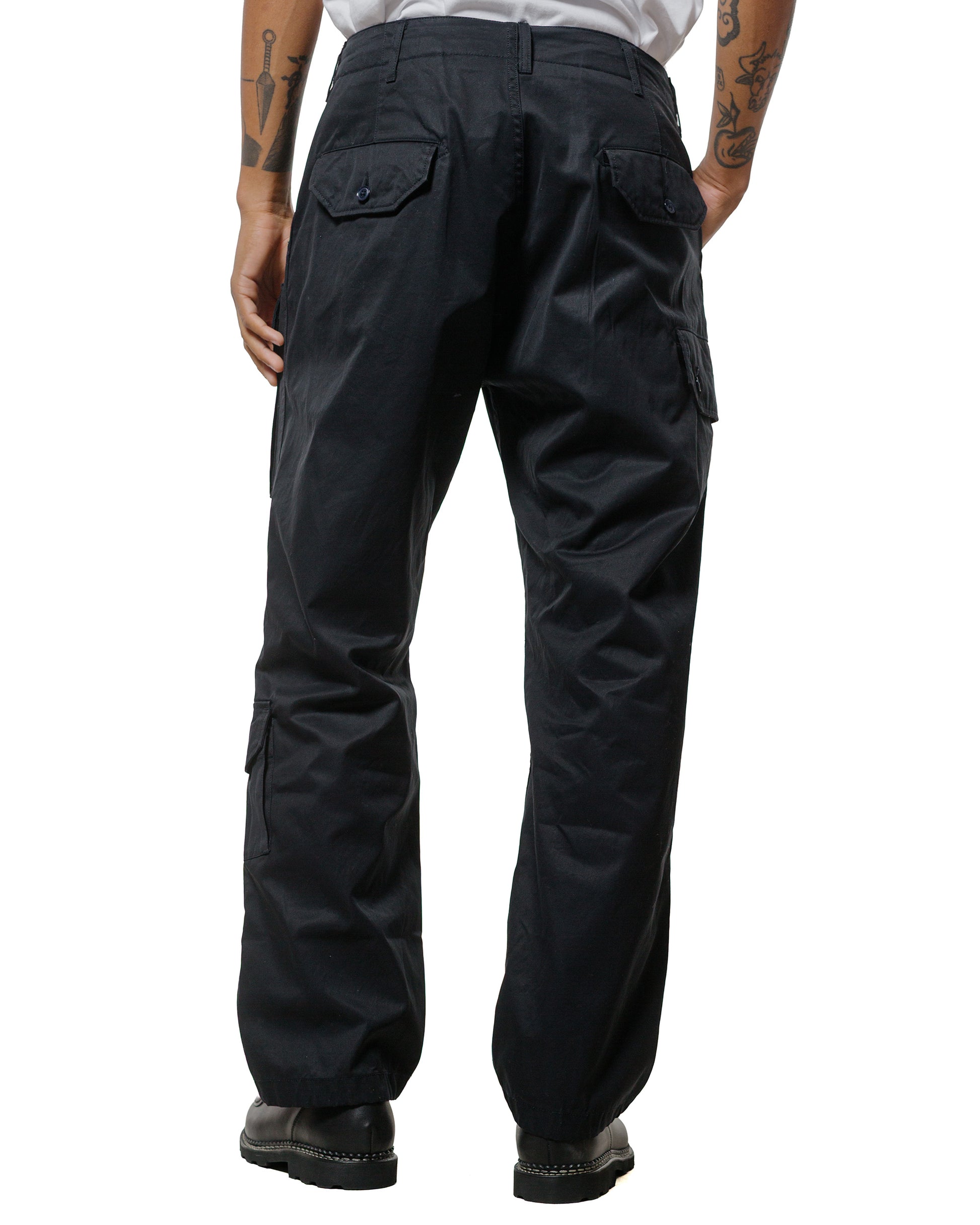Engineered Garments Flight Pant Dark Navy Cotton Ventile Twill