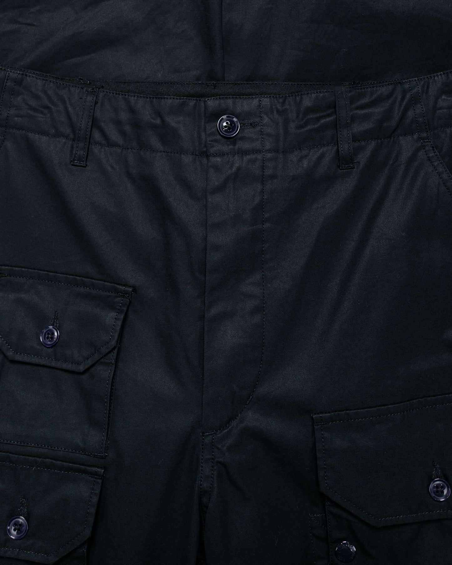 Engineered Garments Flight Pant Dark Navy Cotton Ventile Twill