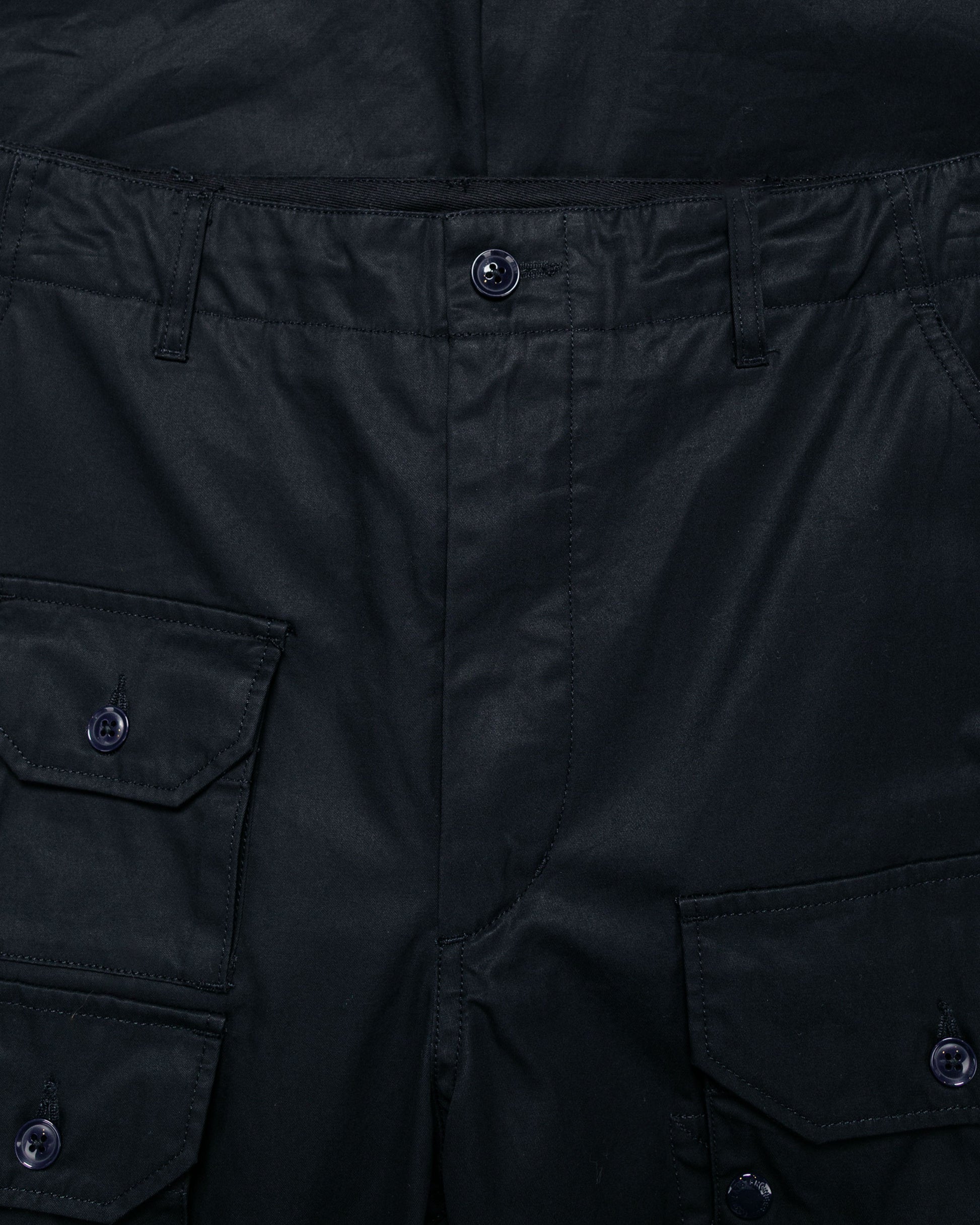Engineered Garments Flight Pant Dark Navy Cotton Ventile Twill