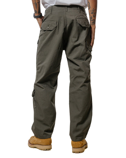 Engineered Garments Flight Pant Olive Heavyweight Cotton Ripstop