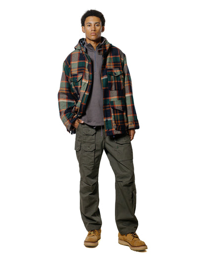 Engineered Garments Flight Pant Olive Heavyweight Cotton Ripstop