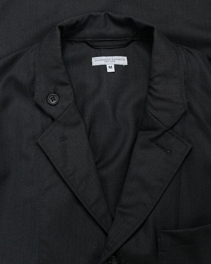 Engineered Garments Loiter Jacket Black Tropical Wool