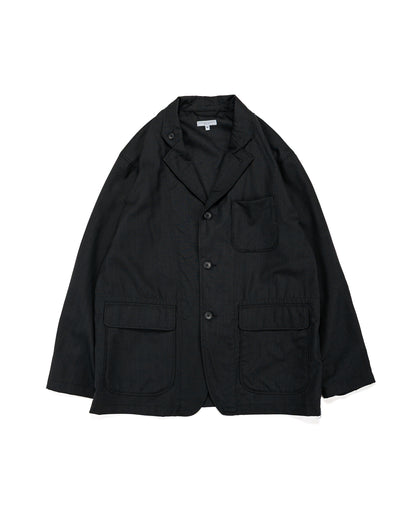Engineered Garments Loiter Jacket Black Tropical Wool