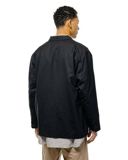 Engineered Garments Loiter Jacket Black Tropical Wool
