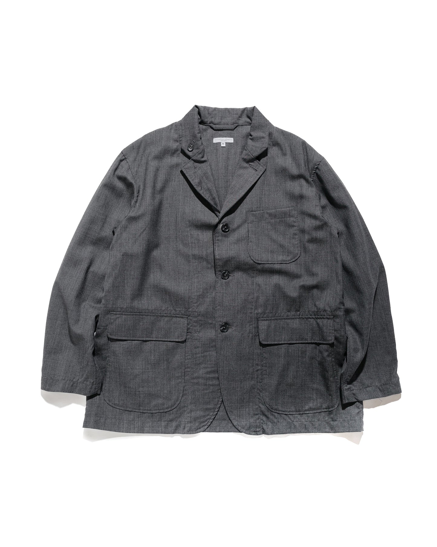 Engineered Garments Loiter Jacket Charcoal Tropical Wool