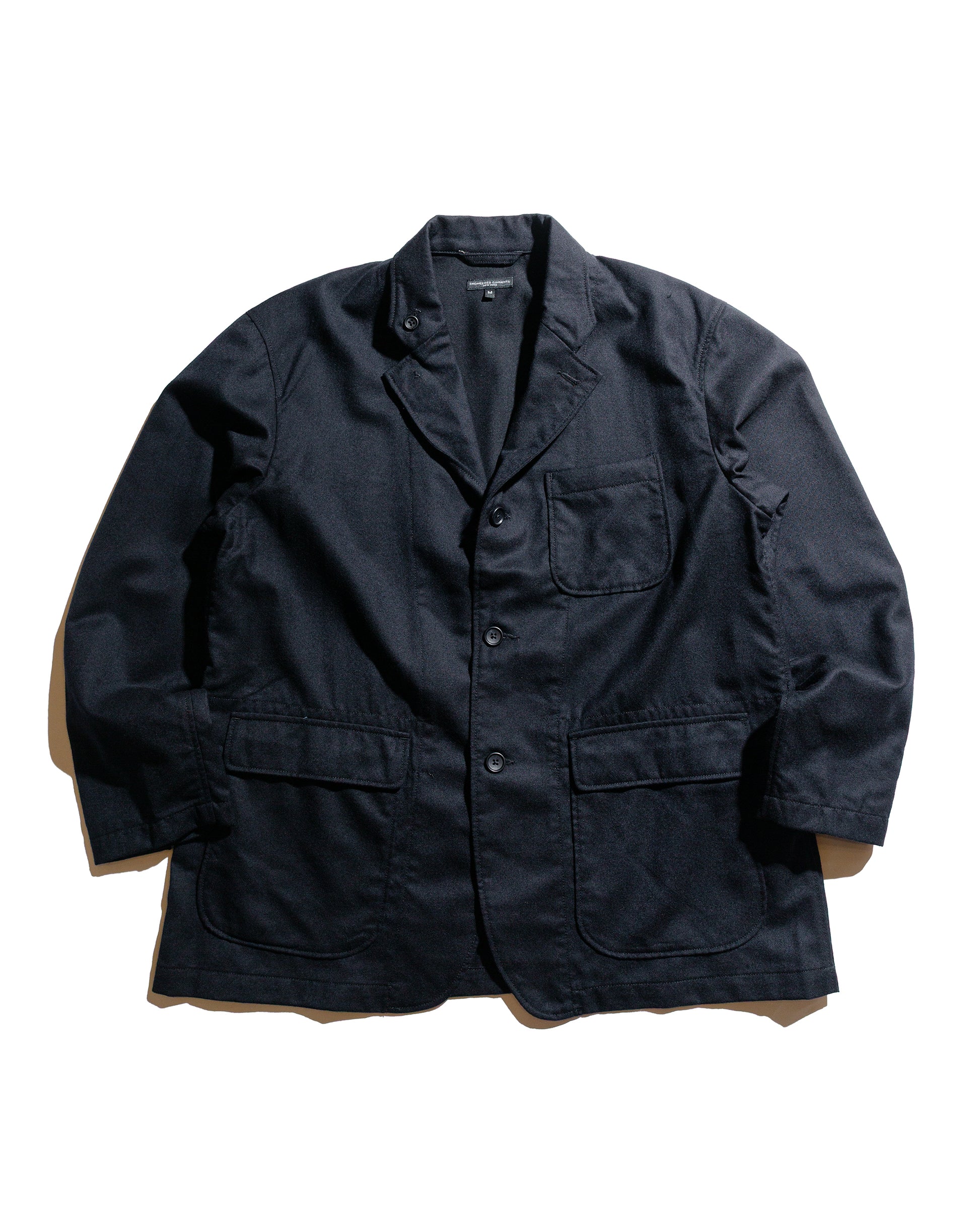 Engineered Garments Loiter Jacket Dark Navy High Count Worsted Wool