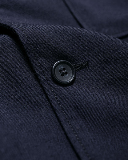 Engineered Garments Loiter Jacket Dark Navy Wool Uniform Serge