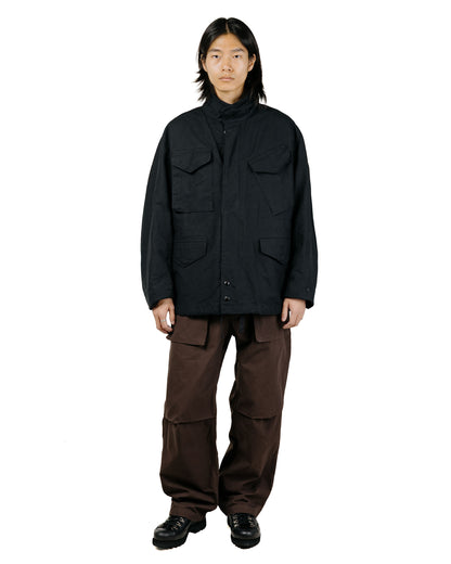Engineered Garments M65 Field Jacket Black Cotton Double Cloth