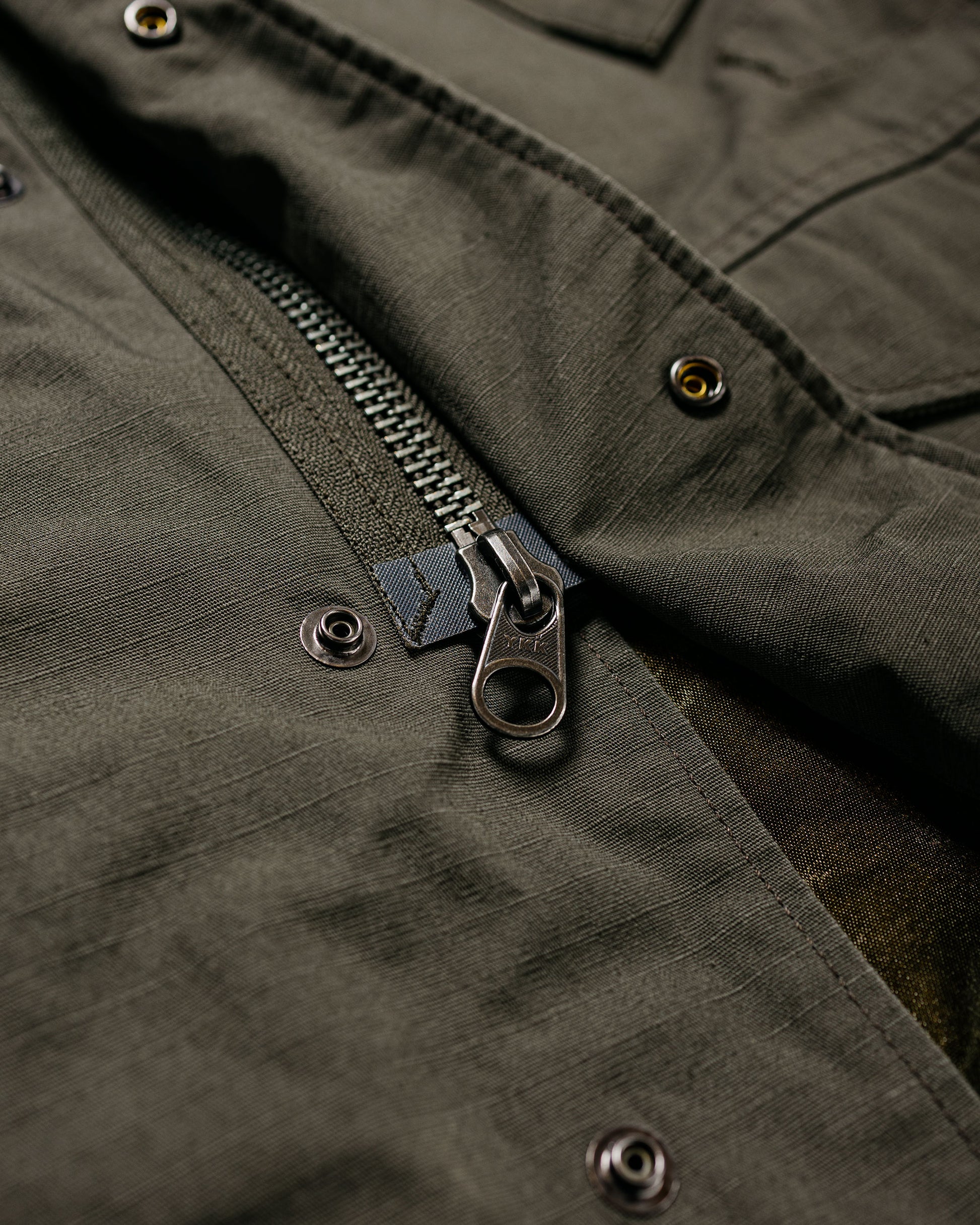 Engineered Garments M65 Field Jacket Olive Heavyweight Cotton Ripstop