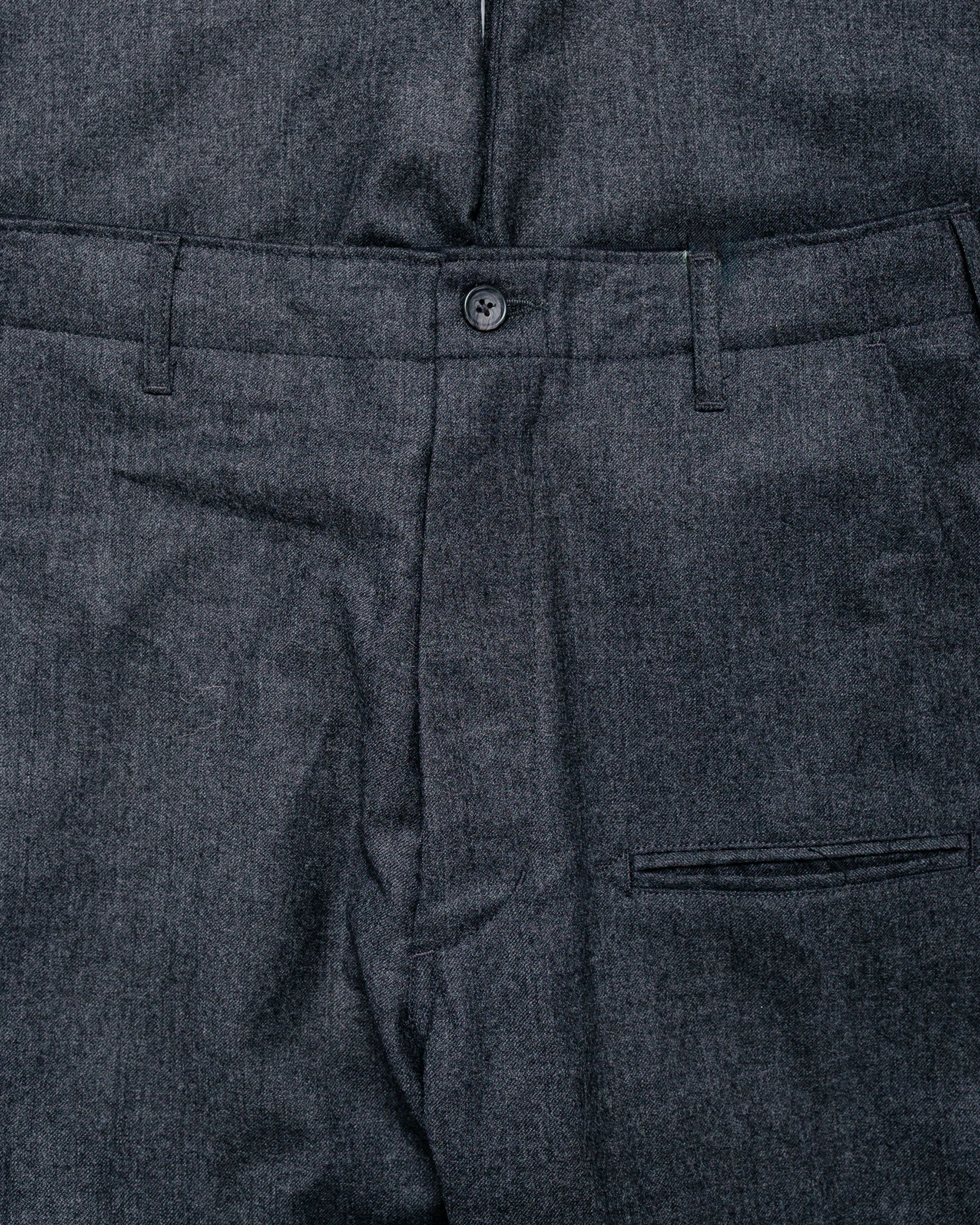 Engineered Garments NNP Pant Charcoal High Count Worsted Wool
