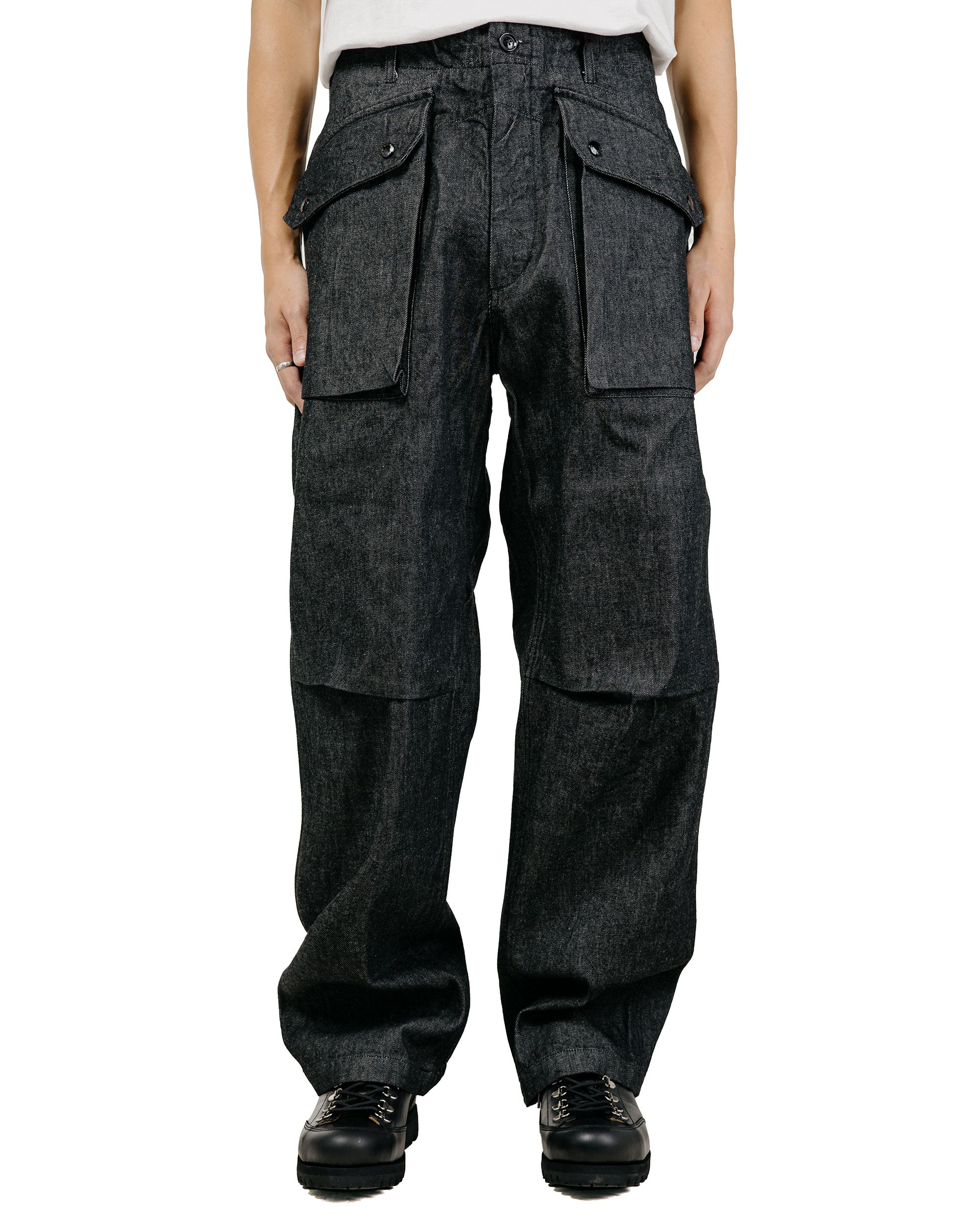 Engineered Garments Flight Pant Dark Navy Cotton Ventile Twill