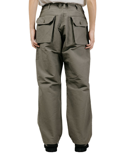 Engineered Garments Norwegian Army Pant Olive Cotton Double Cloth