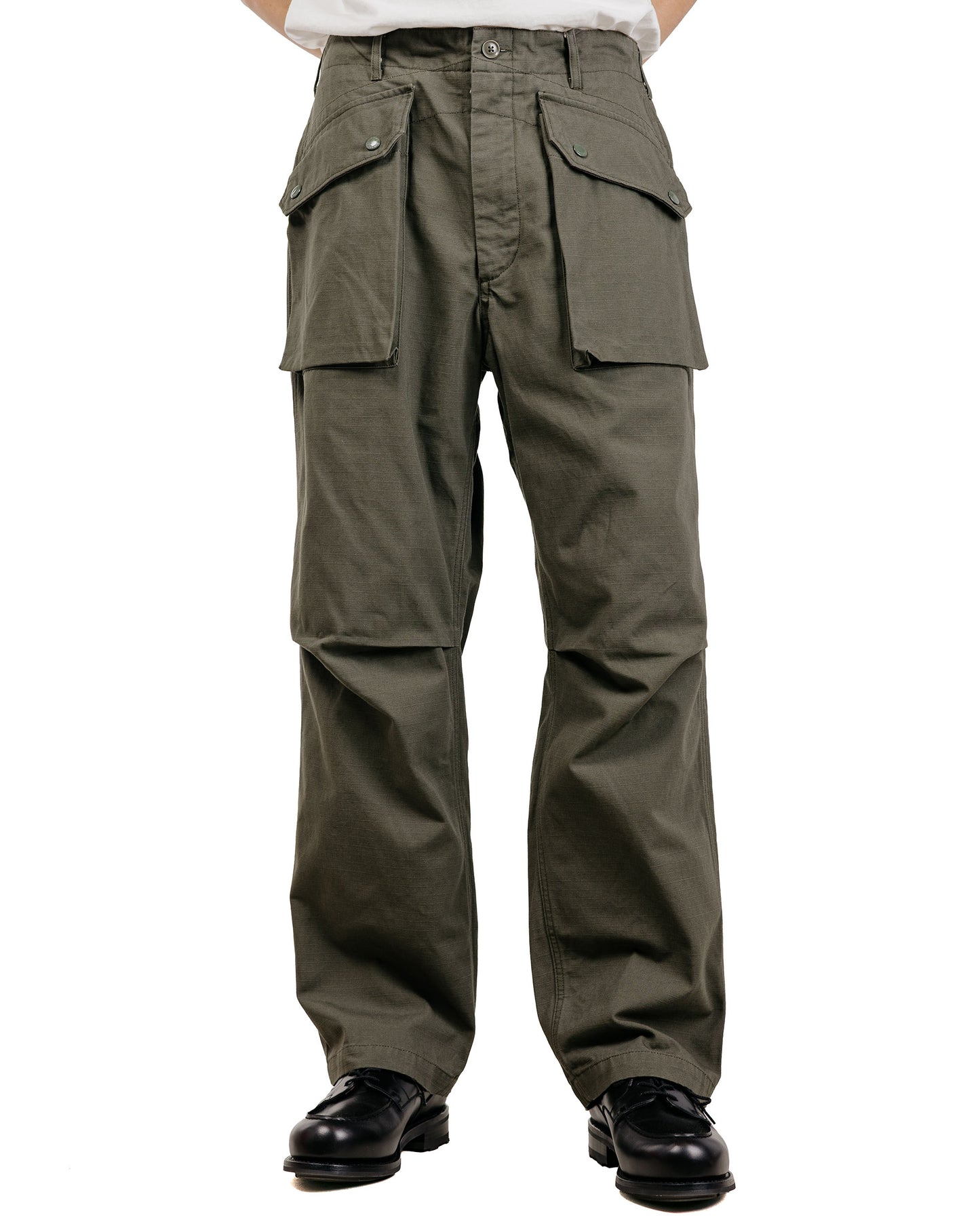Engineered Garments Norwegian Army Pant Olive Heavyweight Cotton Ripstop