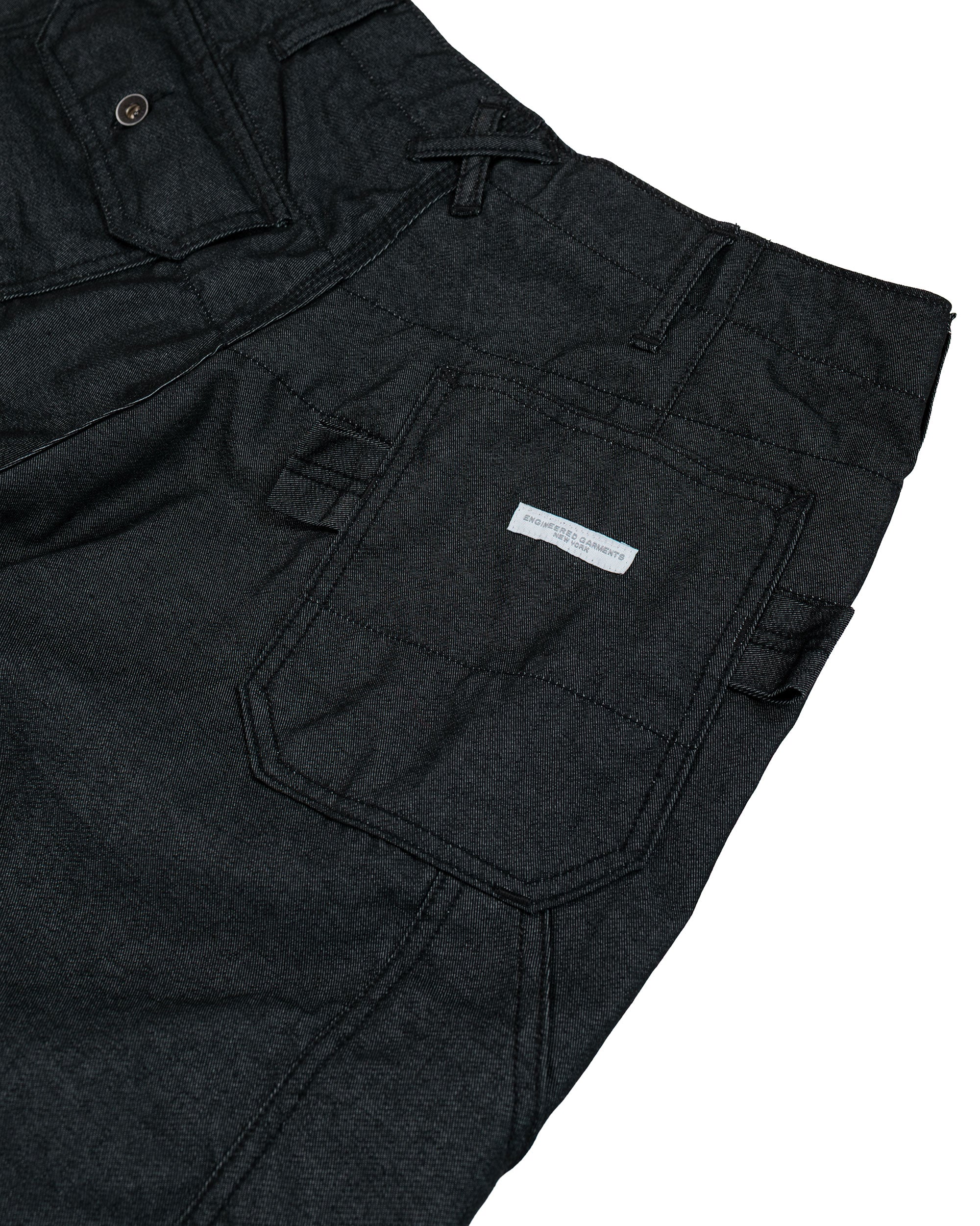 Engineered Garments Painter Pant Black CP Denim