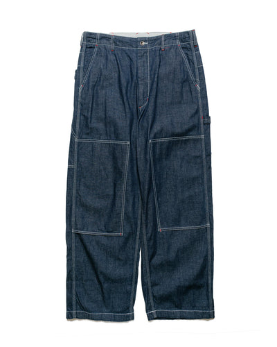 RIGID PAINTER DENIM WIDE PANTS / IND