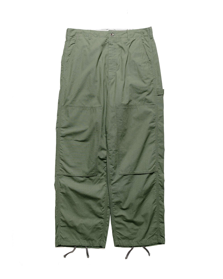 Engineered Garments Painter Pant Olive Cotton Ripstop