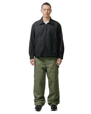 Engineered Garments Painter Pant Olive Cotton Ripstop model full