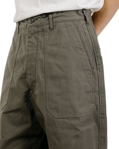 lost & found Engineered Garments Engineered Garments Security Pant Olive Heavyweight Cotton Ripstop