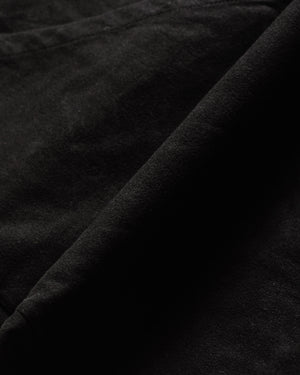 Engineered Garments Shooting Jacket Black Cotton Moleskin Fabric