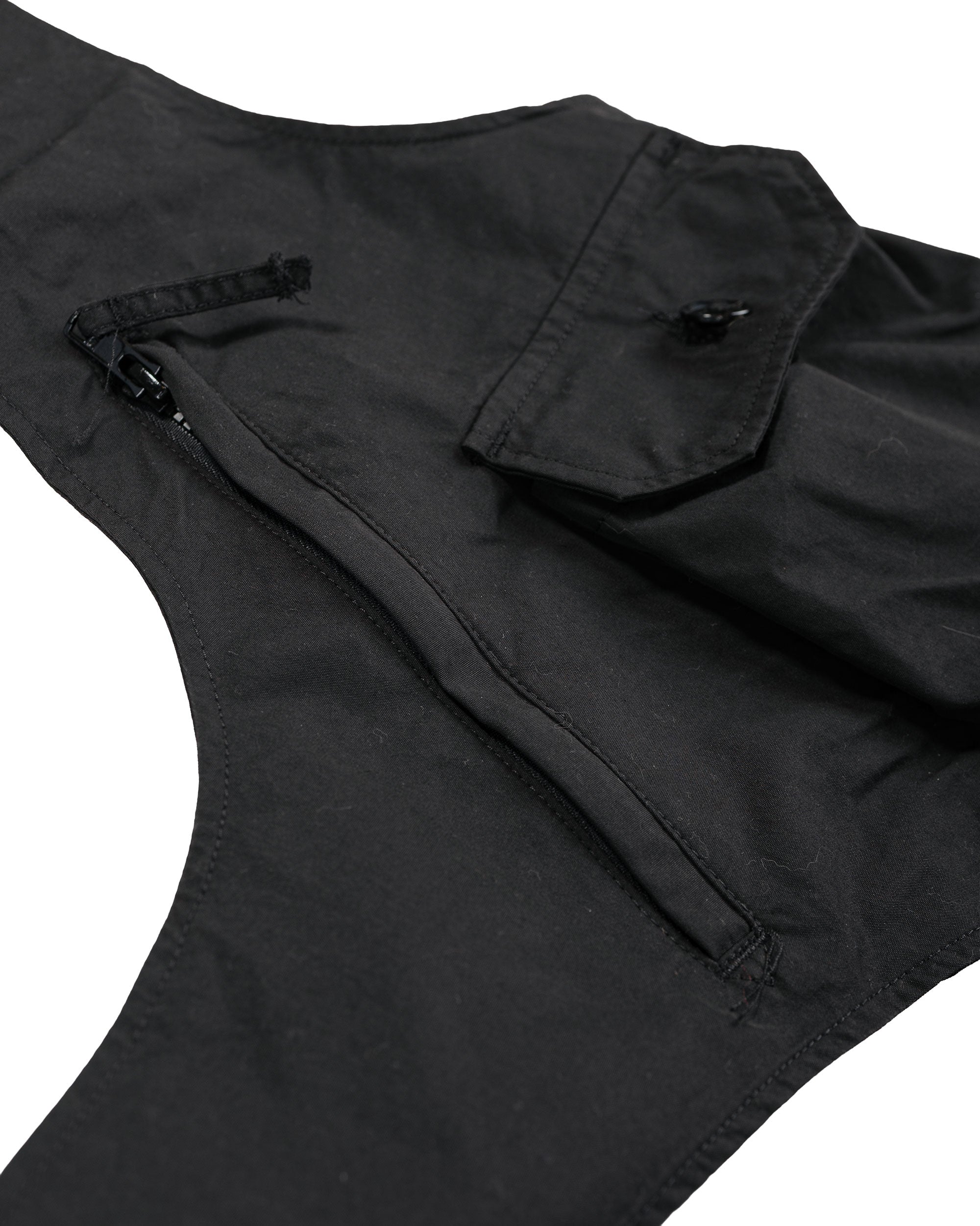 トップス Engineered Garments One Shoulder Vest Engineered Garments Shoulder Vest - Dark Navy Polyester Taslan