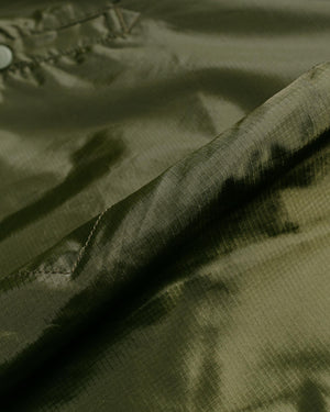 Engineered Garments Wind Breaker Olive Nylon Ripstop fabric