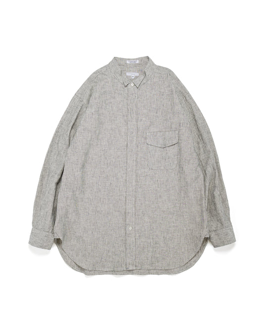 Engineered Garments Wing Collar Shirt H.Grey CL Melange